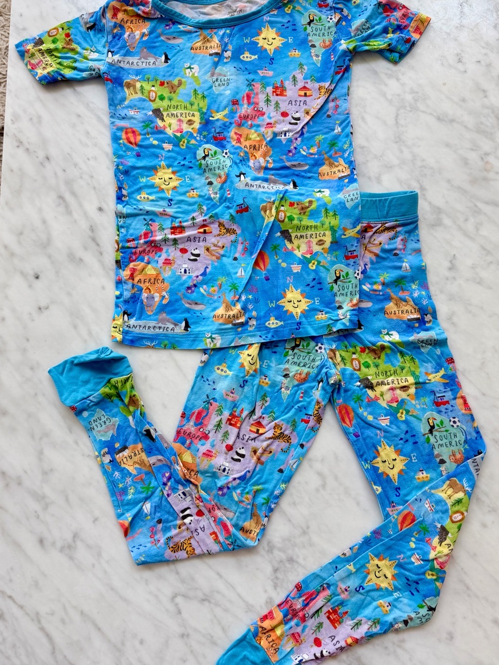Little Sleepies Around the World Pajama Set - 5/6